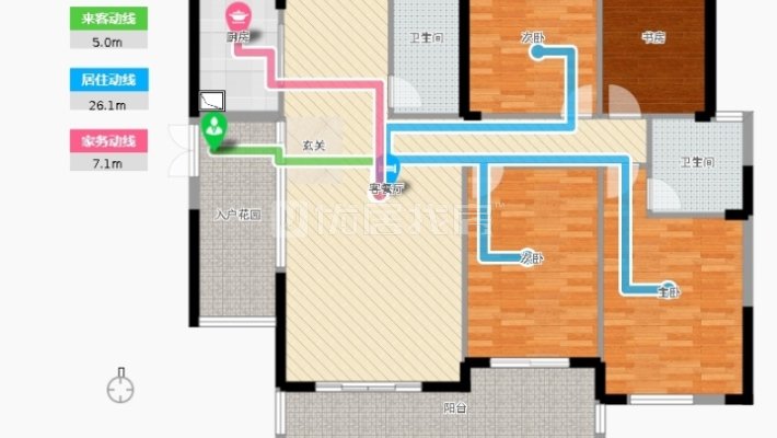 松雅湖旁全新毛胚大四房业主换房急售