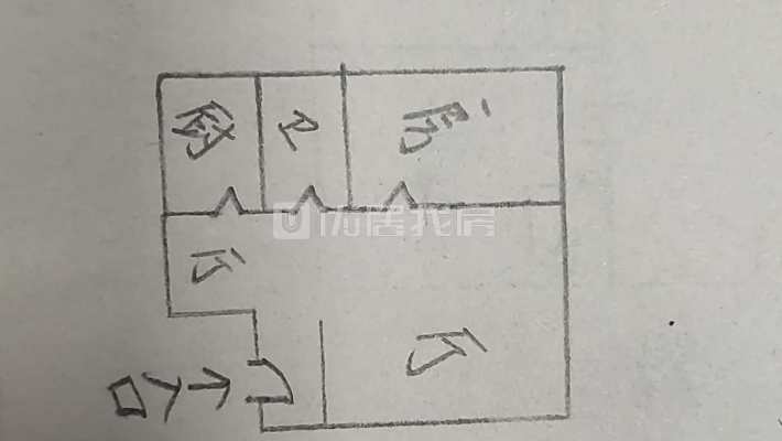 七彩花园 1室1厅 南北