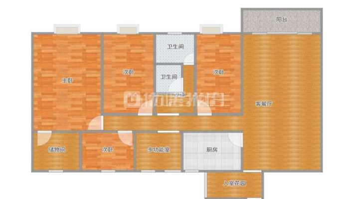 小区中间位置 178平大平层4房出售信息欢迎看房