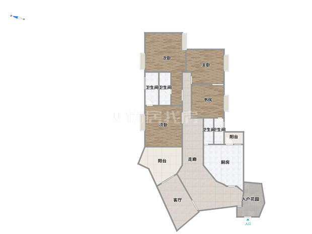 东盟商圈 德瑞花园 4房2厅2卫 地铁口